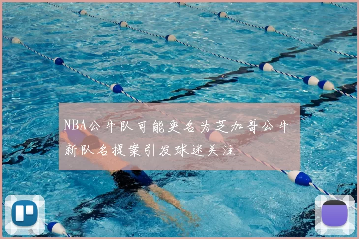 NBA公牛队可能更名为芝加哥公牛 新队名提案引发球迷关注
